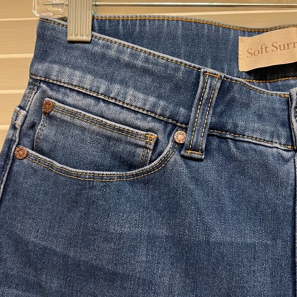 24. Soft Surroundings The Ultimate Denim Pull On Relaxed Shorts in Kinley Wash
